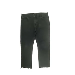 Old Navy Raw Hem Slim Men's size 38x32 Black Denim Jeans - Picture 1 of 4