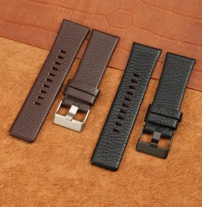 Watch Band Strap fit Diesel DZ Watches Strap Genuine Leather 24/26/27/28/30mm - Picture 1 of 17