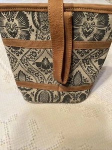 MYRA Wine Carrier Bag 2 Bottles Leather, Cotton! - Bild 1 von 5