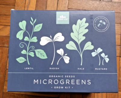 DIY Organic Microgreen Grow Kit, 4 Grow Variety Pack - Image 1 of 4