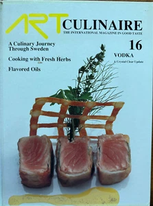 Art Culinaire 16 Spring 1990 Swid-Powell Frieda Caplan Vodka JG Vongerichten - Bild 1 von 4