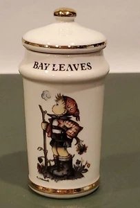 DANBURY MINT 1987 HUMMEL BAY LEAVES SPICE JAR - Picture 1 of 5