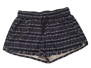 Athleta Multicolor Navy Strappy Shorts Size Small - Picture 1 of 12