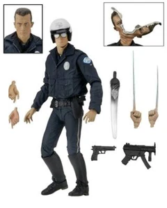 Terminator T-1000 Police Motorcycle Figure From The Movie Terminator 2 - Picture 1 of 12
