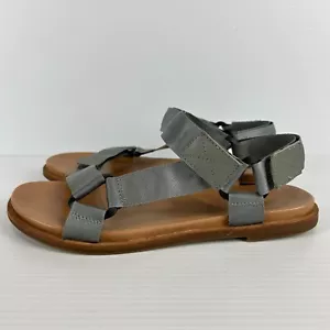 Jo Mercer Sandals Women's Size 38 Grey Ankle Strap Casual - Picture 1 of 11