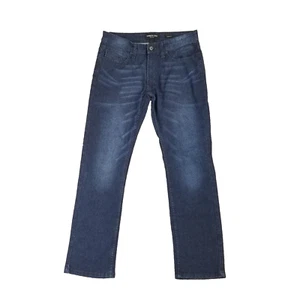 Kenneth Cole jeans mens 30 x 30 slim straight blue stretch denim pants retro Y2K - Picture 1 of 14