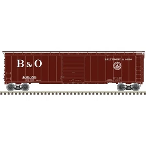 Atlas 20007519 HO Scale 50' Postwar Single Door Box Car Baltimore & Ohio 469059 - Picture 1 of 1