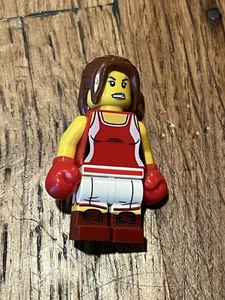 LEGO Minifigure Kickboxer Girl Series 16 Female Boxer CMF Mini Figure - Picture 1 of 3