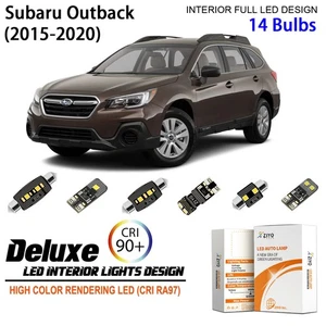 Kit de luces interiores LED + bombillas de matrícula para Subaru Outback 2015-2020 - Imagen 1 de 8