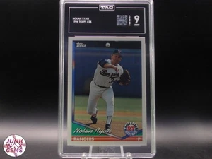 1994 Topps Major League 27 Seasons #34 Nolan Ryan TAG 9 MINT - Picture 1 of 2