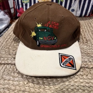 Vintage IH International Harvester NGV Springfield Ops Star Strapback Hat Cap - Picture 1 of 7