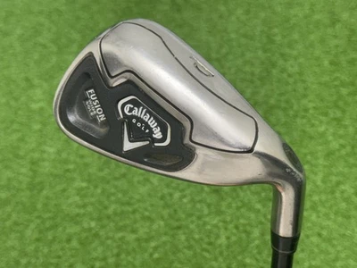 Callaway Golf FUSION WIDE SOLE PITCHING WEDGE Right Handed Graphite 75g Stiff PW - Image 1 of 4