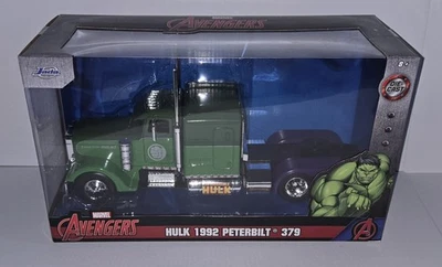 Грузовик Jada Marvel Avengers - Hulk 1992 Peterbilt 379 - масштаб 1:24 - Изображение 1 из 4