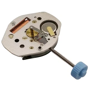 Movimiento de reloj de cuarzo genuino de 2,5 mm de grosor con vástago para accesorio Ronda 762 - Imagen 1 de 5