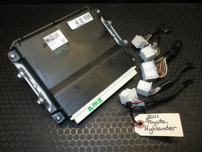 Unidad de control del motor Toyota Highlander 2010-2011 OEM 89661-0E400 ECU ECM computadora Foto 1 de 4