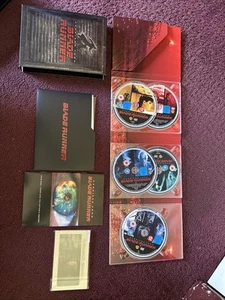 BLADE RUNNER 5-DISC DVD LIMITED LIMITED EDITION WORK PRINT STEEL CASE UK BOX SET - Picture 1 of 3