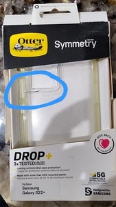 OtterBox Symmetry Clear Case for Samsung Galaxy S22+ – As Is (Cracked Corner) - Picture 1 of 6