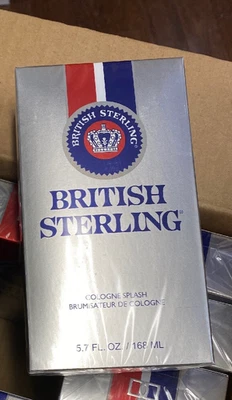 (1 botella) British Sterling Cologne 5,7 oz Foto 1 de 4