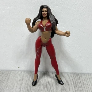 Jacqueline Figur WWE WWF WrestleMania Signature Series 3 Diva Red Jakks 1998 - Bild 1 von 6