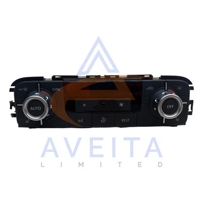 VW Touareg 7P 3.0 10-18 Heater Control Panel Switches 7P6907040BR - Image 1 of 4