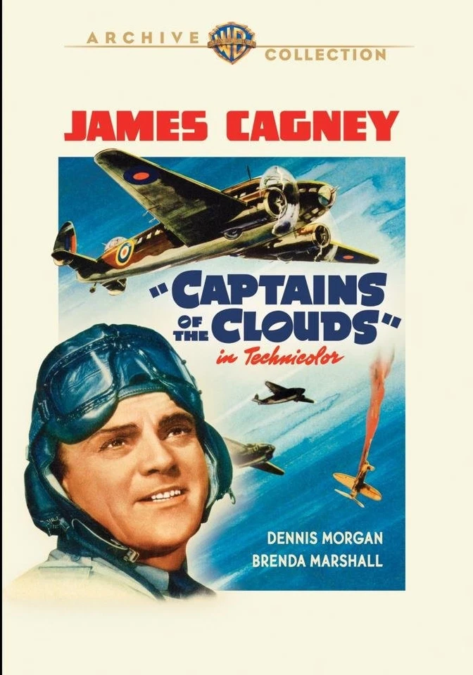 Captains Of The Clouds (DVD) Brenda Marshall Dennis Morgan James Cagney - Image 1 of 1