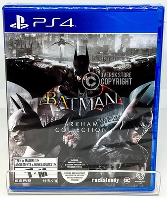 Batman Arkham Collection - PS4 - US VERSION | Brand New | Factory Sealed - Image 1 of 4