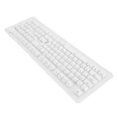 110 Keys Keyboard Keycaps Translucent Portuguese Keyboard Keycaps Easy To Clean - Image 1 of 4