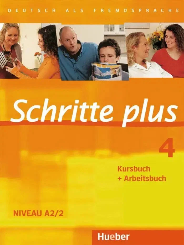 Schritte plus 4. Kursbuch + Arbeitsbuch | Deutsch als Fremdsprache. Niveau A2/2 - Bild 1 von 1