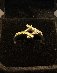 925 Silver Ring Size R - Picture 1 of 7