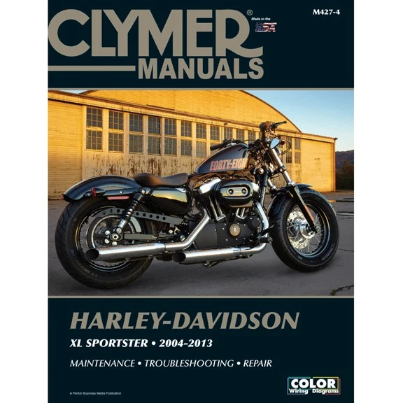 Manual de reparación de taller de servicio Clymer M427-4 Harley XL883 / XL1200 Sportster 04-13 Foto 1 de 1