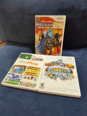 Wii Game Bundle: Megamind, Wii Play, Skylanders Giants - Image 1 of 4