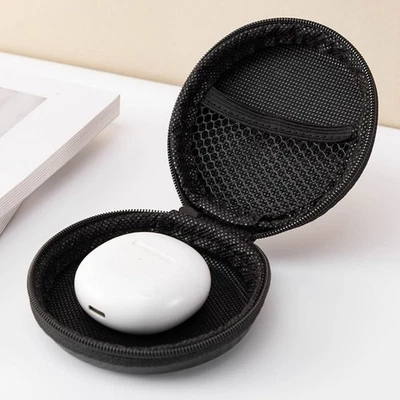 Round EVA Carrying Case for Earphones Cables and Small Electronic Devices - Image 1 of 4