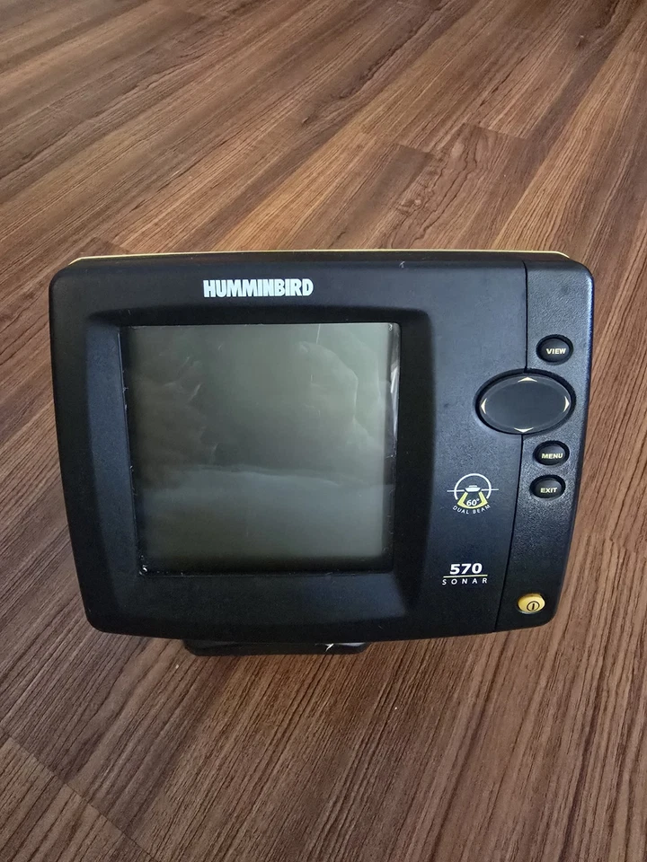 Humminbird 570 Sonar Fish Finder No Cords Unit Only - Image 1 of 4