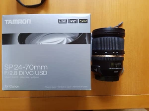 Tamron SP A007 24-70 mm F/2.8 SP Di VC USD Objektiv für Canon ef - Bild 1 von 7