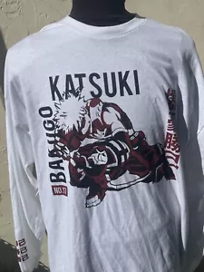 My Hero Academia Bakugo Katsuki Long Sleeve T-shirt (2XL) - Picture 1 of 5