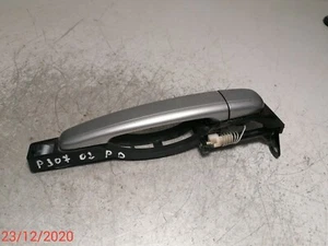Peugeot 307 front right side door handle exterior 9636408880 used 2002 LHD - Picture 1 of 7
