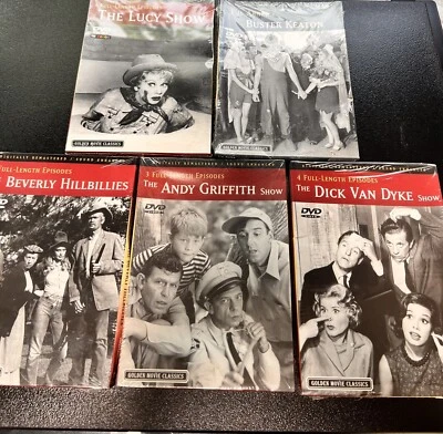 Golden Movie Classics 5 DVD Bundle New Sealed - Image 1 of 4