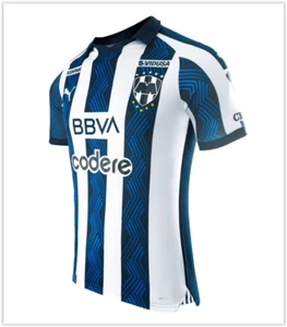 Nueva con etiquetas Camiseta Puma Monterrey Home Blanca Azul 23-24 Ligas Copa 706156-01, GRANDE - Imagen 1 de 14
