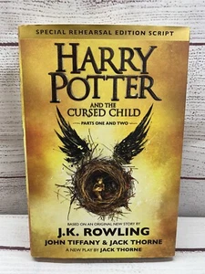 Harry Potter and the Cursed Child Parts1 & 2 Special Rehearsal Edition Script HC - Picture 1 of 6