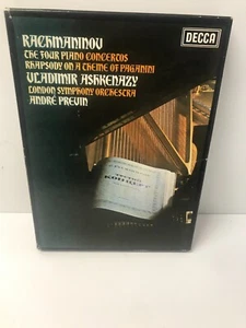 RACKMANINOV Four Piano Concertos & More- VLADIMIR ASKKENAZY - Picture 1 of 2