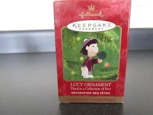 Hallmark Keepsake Lucy Ornament " A Snoopy Christmas Third in Coll. of Five - Picture 1 of 5