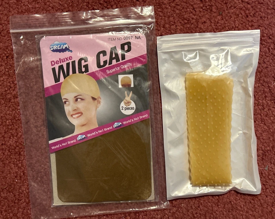 Nuevo LOTE Dream Deluxe Gorras para Pelucas, Medias Gorra para Tejer, Forro para Pelucas y Agarre para Peluca Foto 1 de 1