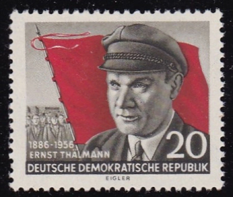 GERMANY DDR #288 MNH 70tn ANNIV. BIRTH OF ERNST THALMANN - Image 1 of 1