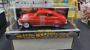 NIB 2000 1949 MERCURY COUPE STREET BEASTS RED 1/24 DIECAST CLASSIC METAL WORKS - Picture 1 of 8