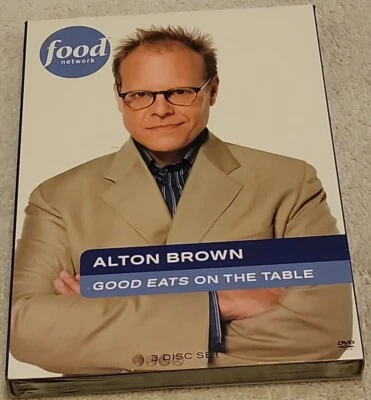 ALTON BROWN Good Eats on the Table DVD Set BRAND NEW - Image 1 of 2