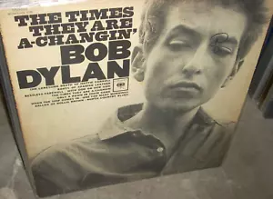 BOB DYLAN times they are a changin ( folk ) mono guaranteed 2 eye - Picture 1 of 4