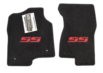 ¡NUEVO! Alfombrillas rojas para camioneta Chevrolet Silverado SS 1999-2007 logotipo SS 32 oz calidad Foto 1 de 4