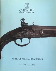 CHRISTIE’S SOUTH KENSINGTON Antique Arms & Armour Catalog Dec. 9 1988 Gun SCARCE - Imagen 1 de 12