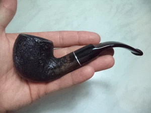 PIPA RIGOLETTO MODELLO BLACK 56 MADE ITALY PIPE PFEIFE NEW - Picture 1 of 1