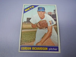 1966 Topps Baseball Gordon Richardson New York Mets #51 - Picture 1 of 6